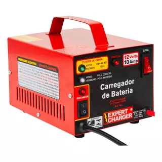 Carregador Baterias 12v-carga Rápida E Lenta- Com Reativador