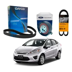  Correia Dentada Poly V Tensor Fiesta Sedan 1.6 2010 A 2013