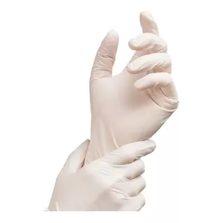 Guantes Latex Caja X 100 Quirúrgico Tallas S M Y L 