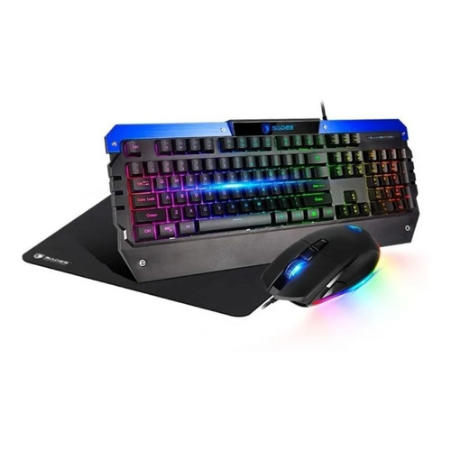 Combo Teclado + Mouse Sades Sa-d10 Gamer Battle Ram