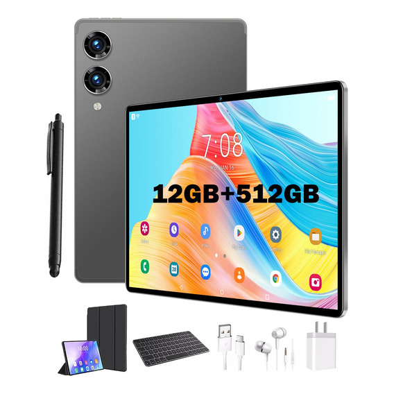 Tablet 12gb Ram+512gb Rom Android 12 Wifi 5g 8 Núcleos