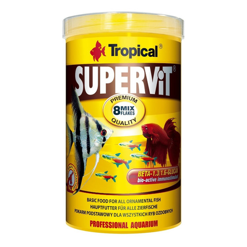 Alimento Para Peces Tropicales Supervit 200gr | Premium