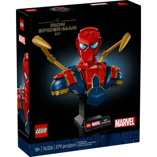 Lego 76326 Marvel Busto Do Homem-aranha De Ferro 18+ 379 peças
