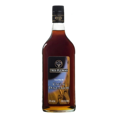 Licor  Caf. Dulce Leche 750 Cc T.plumas Licores