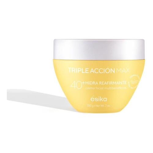 Crema Facial Hidra Reafirmante Triple Acción 40+ Ésika 200g