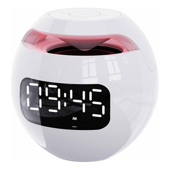 Despertador Parlante Kimiso Kms-k12 Redondo Usb Bluetooth © 