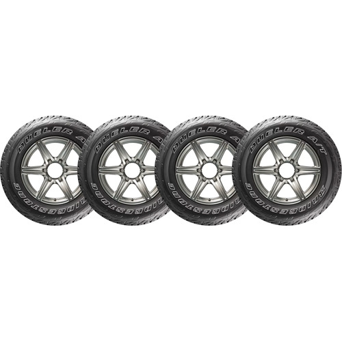 Kit de 4 neumáticos Bridgestone DUELER AT 697 LT 265/70R17 118/115 S