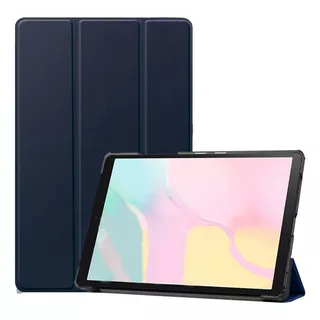 Capa Smart Para Tablet Samsung Galaxy Tab A7 10.4 T500 T505 Cor Azul-escuro