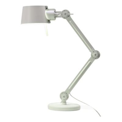 Lamp De Escritorio London E27 Movil Mic.text Blanco Moderno Blanco Blanco