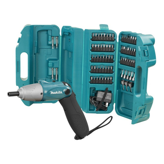 Destornillador Inalámbrico+juego De Puntas 80p Makita 6723dw