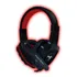 Auriculares Gamer Kolke Champ 32mw Micrófono Cable 2m Color Negro/Rojo