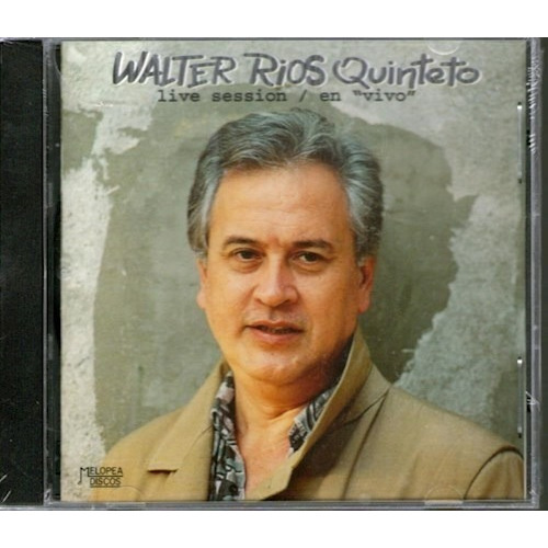 RIOS WALTER En Vivo! MELOPEA - Físico - CD