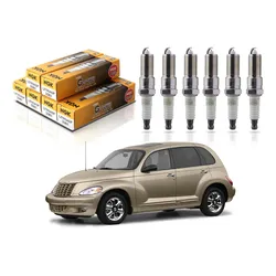  Jogo Velas Ngk Pt Cruiser 2.4 16v 2001 A 2004