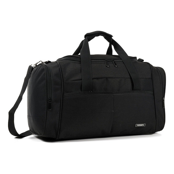 Bolso De Mano Cabina Plegable Deportivo Hombre Mujer Color Negro 51468 Liso