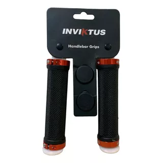 Manopla Inviktus 120mm Cor Preto/vermelho