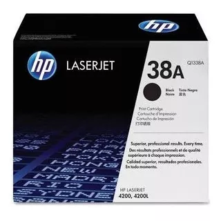 Toner Original Hp Láserjet 4200 38a Q1338a 12,000 Impresions