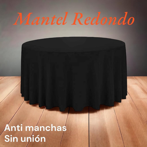 Mantel Redondo 3mts Diametro Tropical Antimancha  