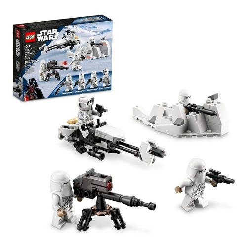 Kit Lego Star Wars Pack Combate Soldados De Las Nieves 75320 Cantidad de piezas 105