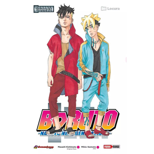 Boruto, Vol. 16, De Ukyo Kodachi. Editorial Panini, Tapa Blanda En Español, 2022