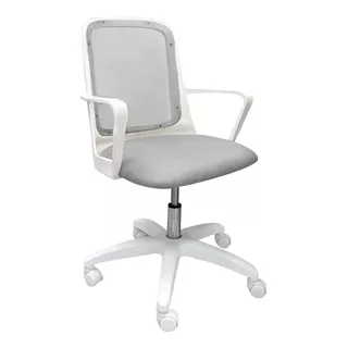 Silla Fresa Pvc Blanco Escritorio Fresa Neumatica Garantia