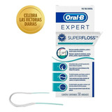 2 Pza Hilo Dental Oral-b Expert Superfloss 50 Pzas