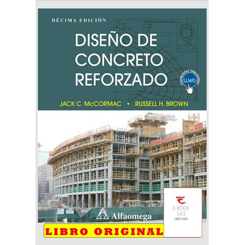 Diseño De Concreto Reforzado, De Mccormac, Jack. Editorial Alfaomega, Tapa Blanda En Español