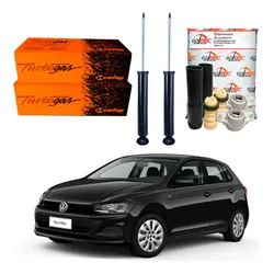  Kit Amortecedor Traseiro Polo 1.0 Mpi 2017 A 2023