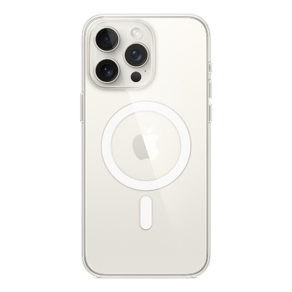 Funda Original Apple Transparente Magsafe iPhone 15 Pro Max - Clear Case
