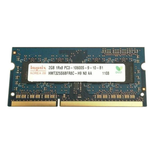 Memoria RAM color azul 2GB 1 SK hynix HMT325S6BFR8C-H9