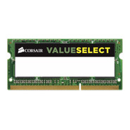Memória Ram Value Select Color Verde  8gb 1 Corsair Cmso8gx3m1c1600c11