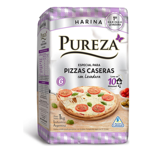 Harina Con Levadura Pureza Especial Pizza