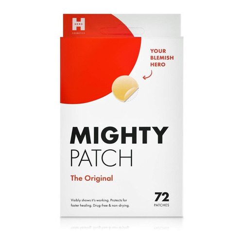 Mighty Patch Tratamiento Hidrocoloide Manchas De Acné 72 Pcs Tipo De Piel Con Acné