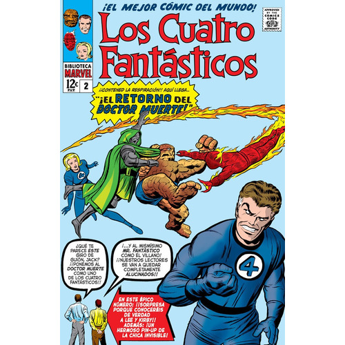 Bibm05 4 Fantasticos 2 1962-63, De Aa.vv.. Editorial Panini Comics En Español