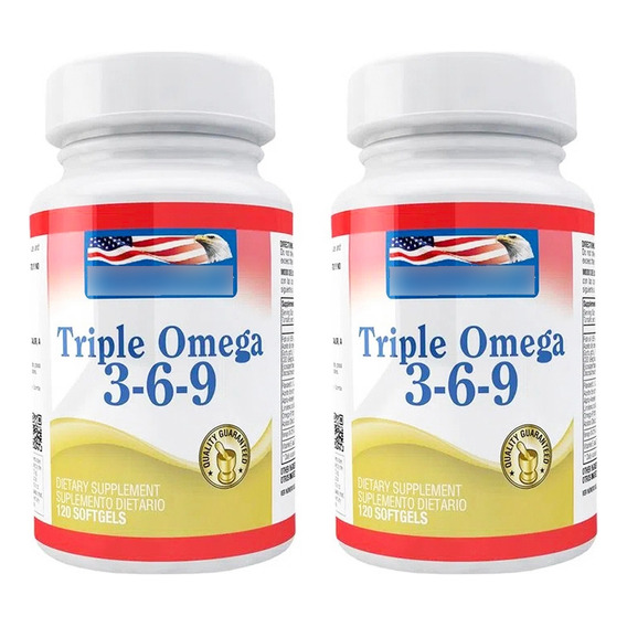 Triple Omega 3 6 9 Ha 2 X120 - Unidad a $458