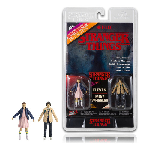 Stranger Things Eleven Mike+ Comic Mcfarlane Scorched Replay