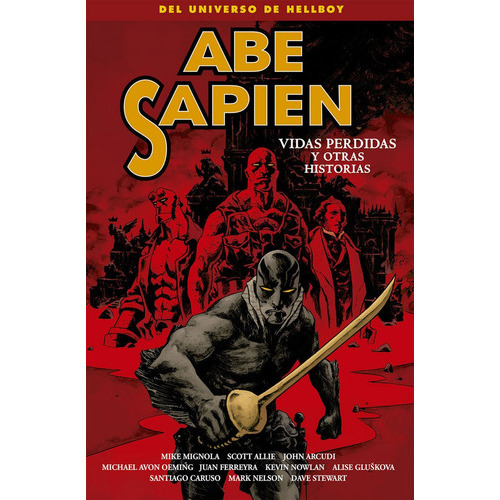 Abe Sapien 9. Vidas Perdidas Y Otras Historias, De Vários Autores. Editorial Norma Editorial, S.a., Tapa Blanda En Español