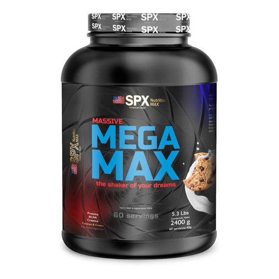 Mega Max Super Concentrado Proteico Spx 2400 Gr !!! 