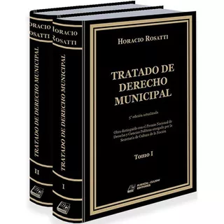 Tratado De Derecho Municipal - Ultima Edición Encuadernada 