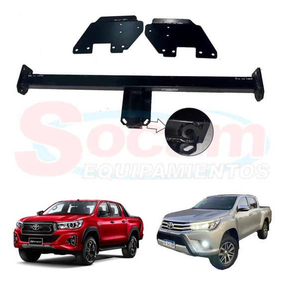 Enganche Pesado Ultrareforzado Hilux 2016 Al 2019 Con Bocha