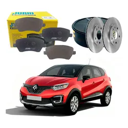  Kit Disco Pastilha Freio Dianteiro Captur 1.6 2017 A 2020