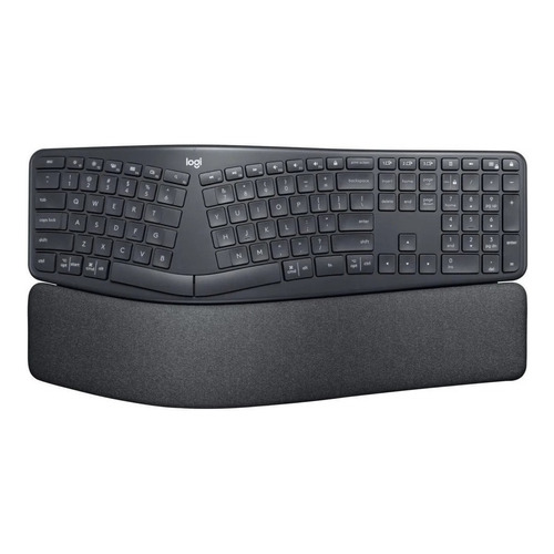 Logitech Ergo K860 Wireless Split Ergonomic Keyboard Color del teclado Negro Idioma Español