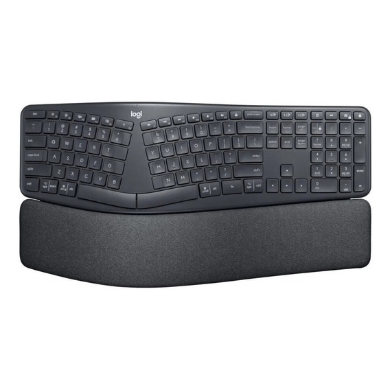 Teclado bluetooth Logitech Ergo Series Ergo K860 QWERTY español color negro