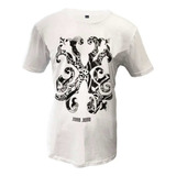 Camiseta Masculina Brasão Grafite John John