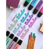 Set 15 Destacadores Stabilo Boss Pastel + Deskset