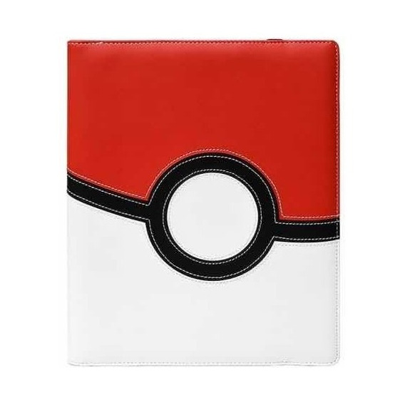 Carpeta Pokebolas Tipo Piel 360 Cartas Pokemono Yugioh