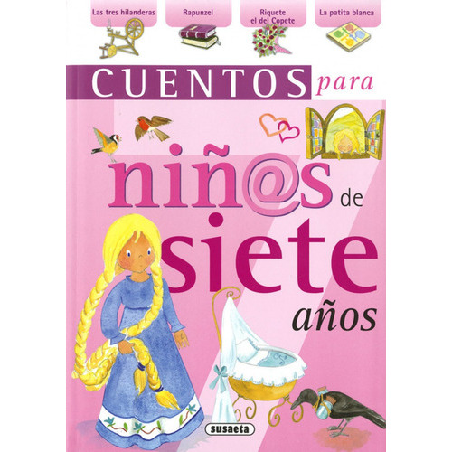 Cuentos Para Niñas De Siete Años, De Susaeta, Equipo. Editorial Susaeta Ediciones En Español