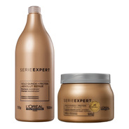 Kit L'oréal Serie Expert Absolut Repair Shampoo + Mascara