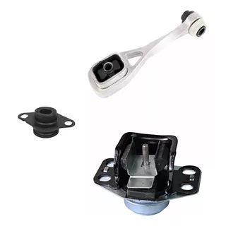 Kit X3 Soporte Pata Motor Renault Kangoo K4m 1.6 16v