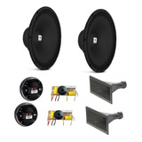 Woofer Jbl 15pw Pro + Driver D220ti + Corneta + Divisor X2