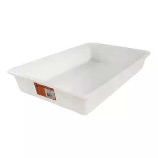 Bandeja Plástica Açougue Multiuso 3 Litros 30 X 22 X 7 Cm